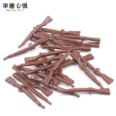 Military Weapon Series War Mauser Rifles 24 Pcs In A Bag Guns Soldiers Battlefield Accessories Playthings For Children Building Blocks