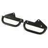 1 Pair Motorcycle Rear Passenger Armrest Left Right Rear Seat Grab Rail Bars Handle Armrest Kit for