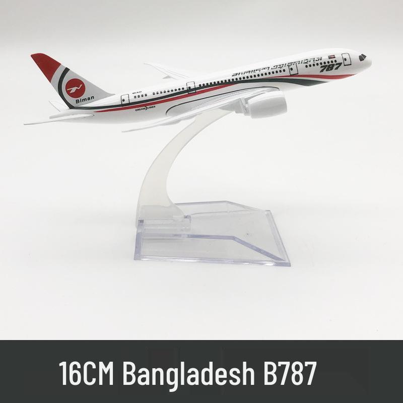 16CM Alloy Model: Bangladesh Boeing 787 Airplane