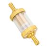 Motorcycle Fuel Gasoline Filter Carving ABS Heat Resistance for 6mm Diameter Motorbike
