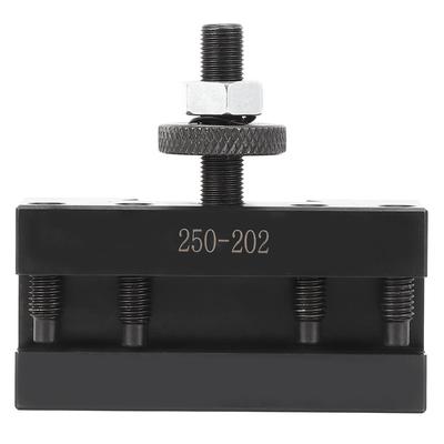 Lathe Tool Holder Fast Change Turning Accessories High Carbon Steel for 250?202 Column