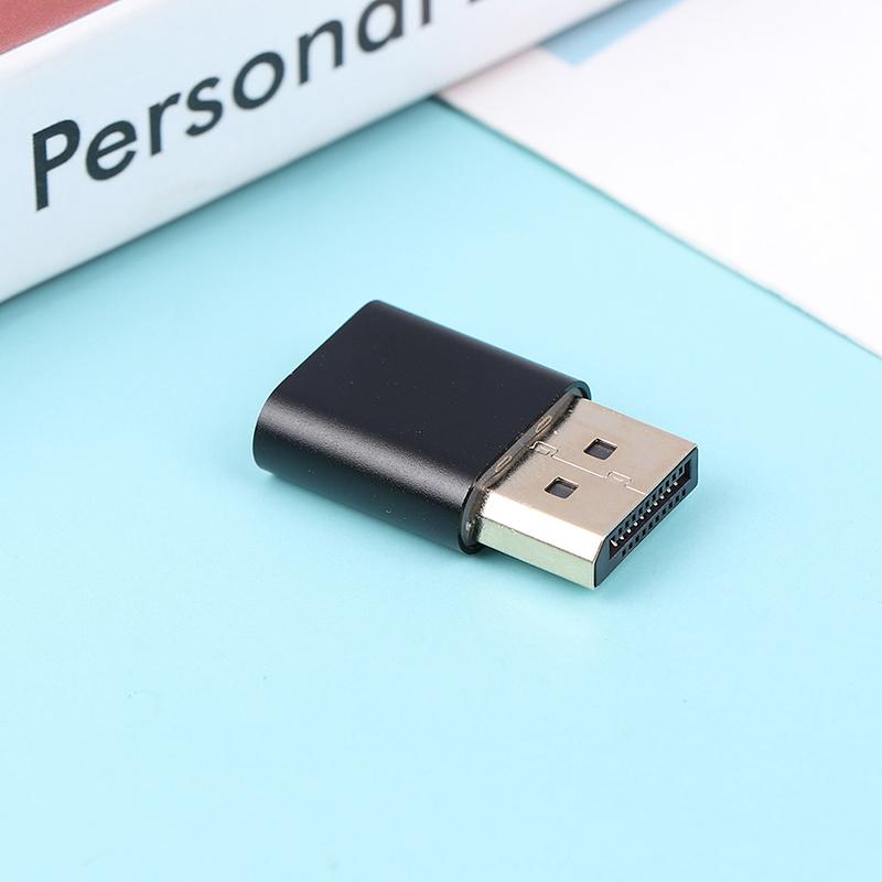 4K Displayport Dummy Plug Dp Virtual Display Adapter Desktop Accessories For Pc Graphics Video Card