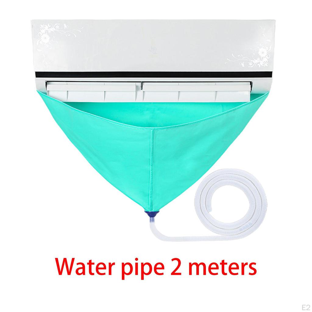 Cleaning Cover, Air Conditioning Washing Service Bag with Water Pipe for