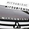 3D ABS Naklejka Dekoracyjna na Przednią Kratkę z Logo Samochodu Akcesoria do Modyfikacji Auta Dla Mitsubishi ASX Lancer EVO Pajero Konwerter Mocowania