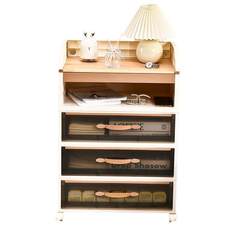 Printer Stand: Multi-Layer Floor Cabinet for Office and Home Use