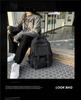 Korean-Style Harajuku Backpack for Girls and College Students - Large Capacity, Dark Design, All-Match