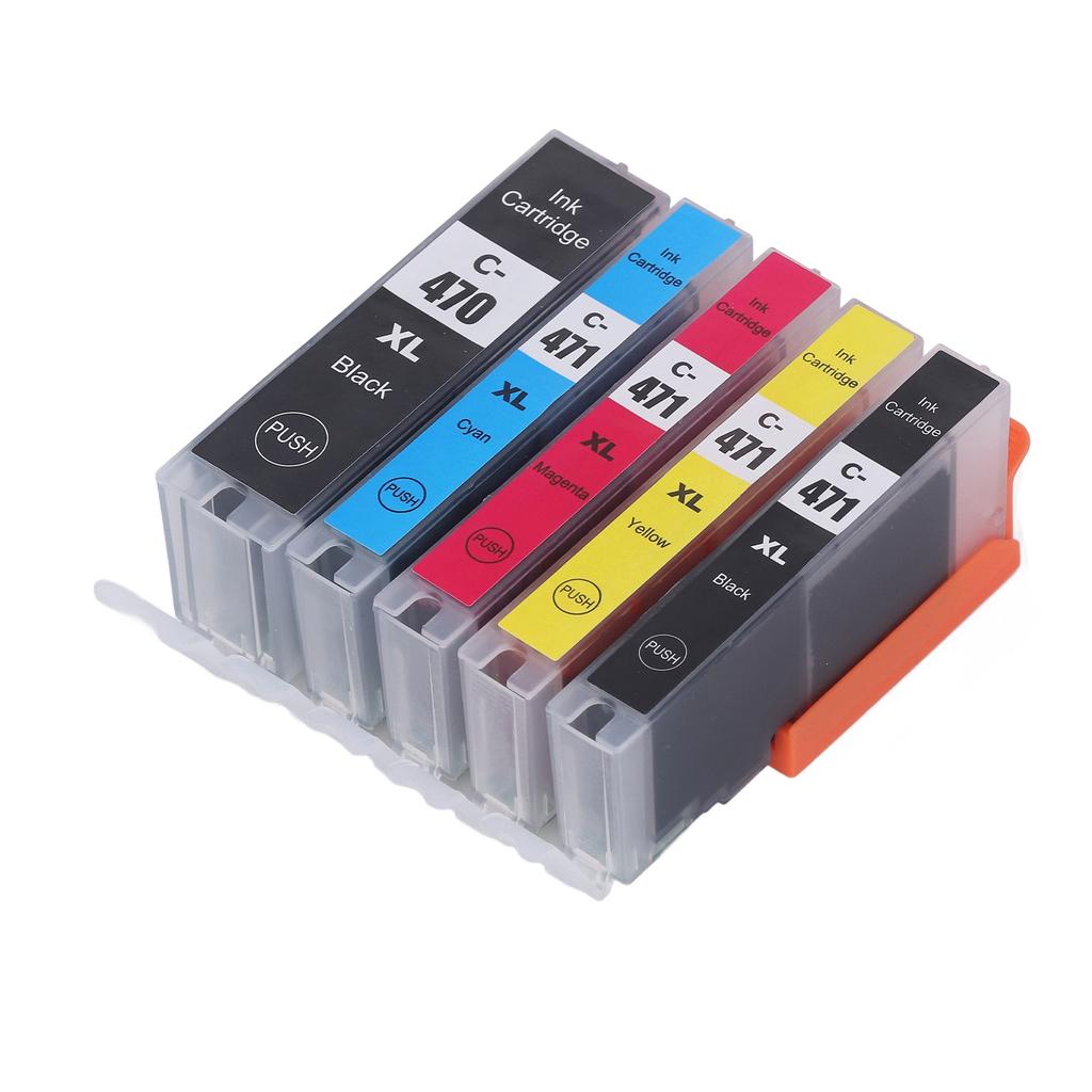 Ink Cartridge Printing Accessory Part for PIXMA MG5740 MG6840 MG7740 TS5040 TS6040 TS8040 5 Color BK BK C M Y