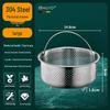 ZISIZ 304 Stainless Steel Small Steamer
