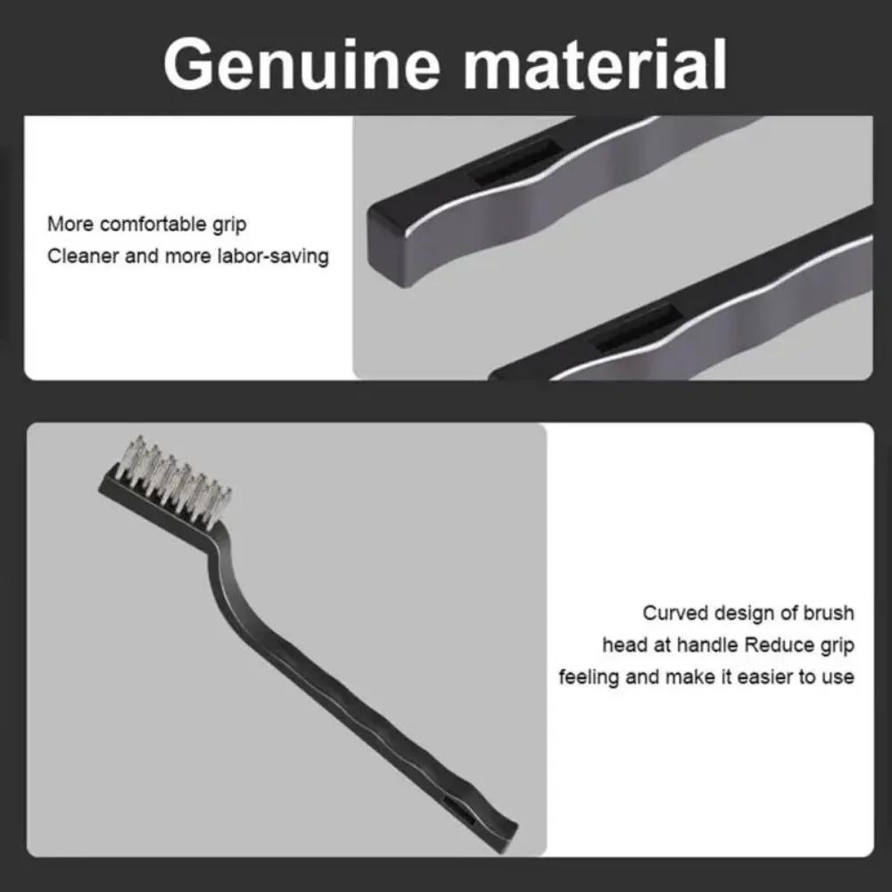 3/6PCS Dish Soap Cleaning Cloth Goods Steel Shoes Wire Brass Limpieza Stainless Polishing Toilet Brush Kitchen Household Metal