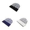 Knitted Hat For Men Women With Digital Print Warm Breathable For Winter Casual Style