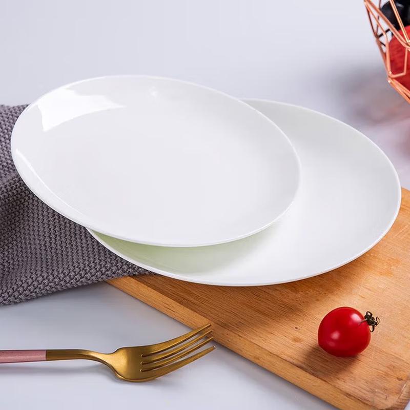 Taisun SS-2208 Melamine Moonlight Dinner Plate (4-Pack)