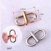 Adjustable Metal Buckles for Chain Strap Bag Chain Shortener Daily Replacement