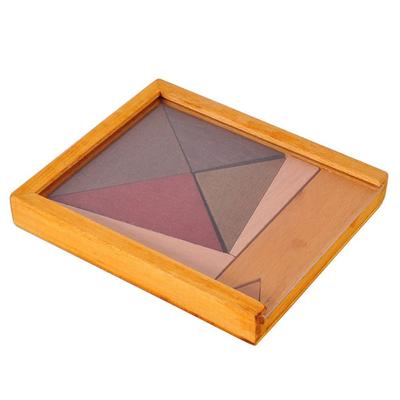 Débloquer Casse-tête en Bois Ouverture Boîte à Puzzle Serrure de Luban Puzzle IQ Esprit Casse-tête Casse-tête Bois