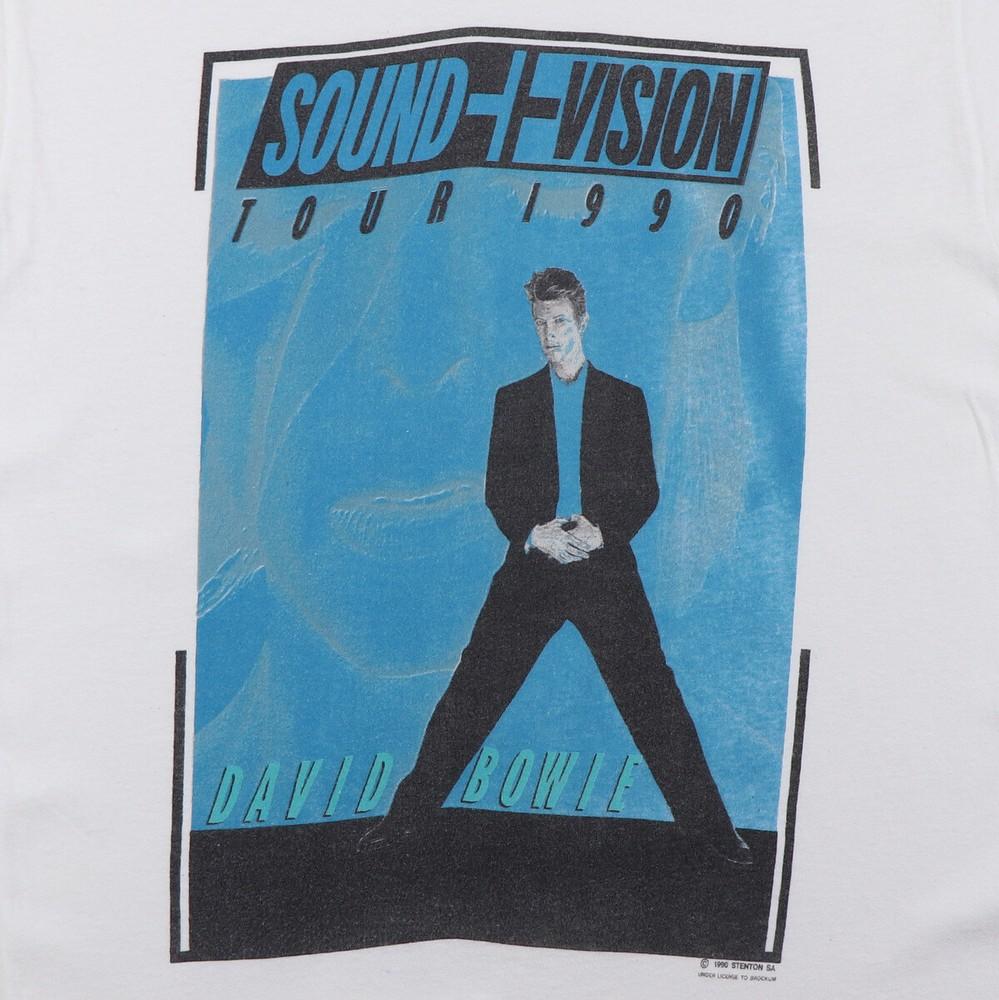 

Inspired David Bowie Sound Vision White Unisex All size Shirt NG1963 Unisex T-Shirt XL