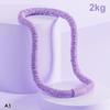 Soft Spring Fitness Hoop Adults Weights Loss Burns Fat Easy To Fold And Store Waist Toning Fitness Circle Unisex Waist Exercise