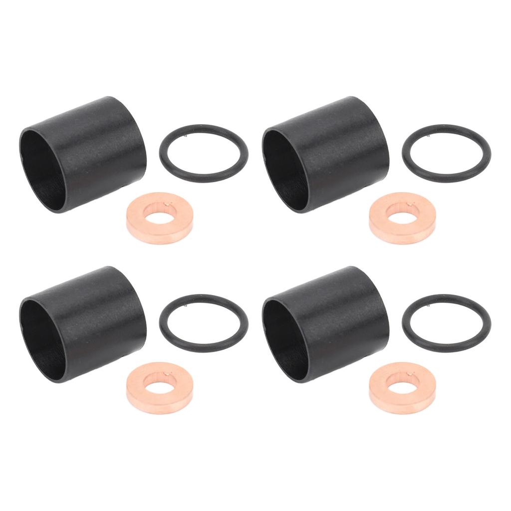 4 Sets Injector Seal Kit 7701474025 Prevent Leakage Enhance Engine Power for Trafic Master Opel Movano