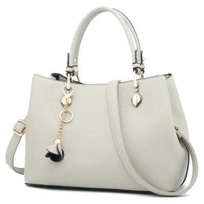GOOD-T Women's Shoulder Bag, Crossbody Handbag (Greige (Large))