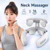6 Modes Neck Massager Ergonomic Pulse Neck Massager Wellness Neck Relaxation Device  Travel