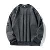 Men S Vintage Crew Neck Pullover Sweatshirt American Letter Print Casual