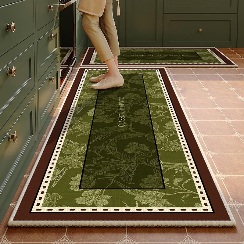 Carpet for Kitchen Runner Rug Non-slip Floor Mat Long Carpets Dustproof Doormat American Retro Classic Home Decoration Rugs