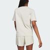 Adidas X Stella McCartney Truecasuals Solid Logo Round Neck Short Sleeve Regular Fit T-Shirt Women Off-White IJ0569
