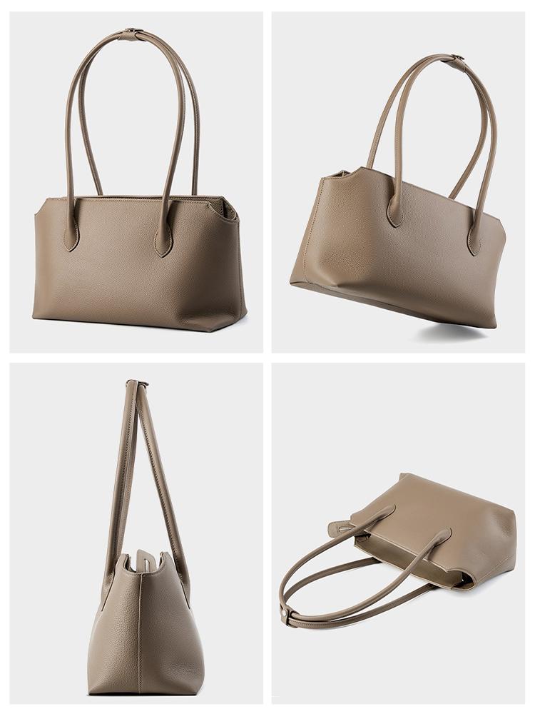 Zency Genuine Leather Women's Casual Tote Bag