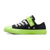 (GS) Chuck Taylor All Star Blasen-Riemen Einfach Anzuziehen Hyper Helle Farben Niedrige Form 'Schwarz Grün' Kinder A07698C