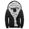 Autumn Winter Hoodies Men Warm Jacket Thick Men's Hooded Sweatshirt Male Warm Fur Liner Sportswear Tracksuits Mens Coat