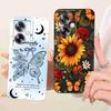 For Oppo A79 5G Case Cartoon Cat Retro Style Silicone Cover For Oppo A79 CPH2553 CPH2557 Shockproof Phone Cases Bumper
