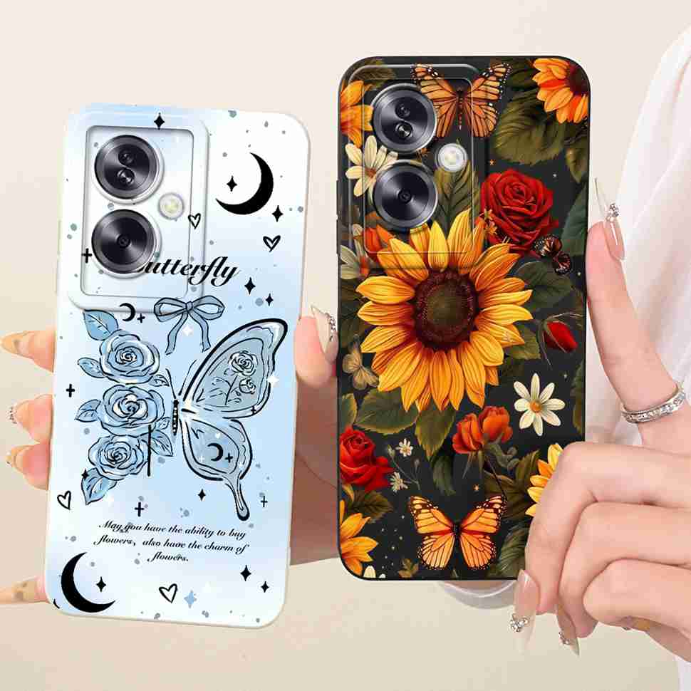 For Oppo A79 5G Case Cartoon Cat Retro Style Silicone Cover For Oppo A79 CPH2553 CPH2557 Shockproof Phone Cases Bumper