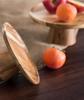 Wooden Dessert Cake Stand with High-Foot Platter: Afternoon Tea Display Rack and Storage Tray Set