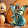 Bohemian Style Butterfly Fairy Statue Decoration - Forest Themed Decoration, Perfect for Bedroom and Living Room Decora, Home Tabletop Decorations,