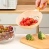 Heat-Resistant Food-Grade Noodle Colander With Efficient Hole Design Plastic Vegetable Strainer For Dumpling Wonton