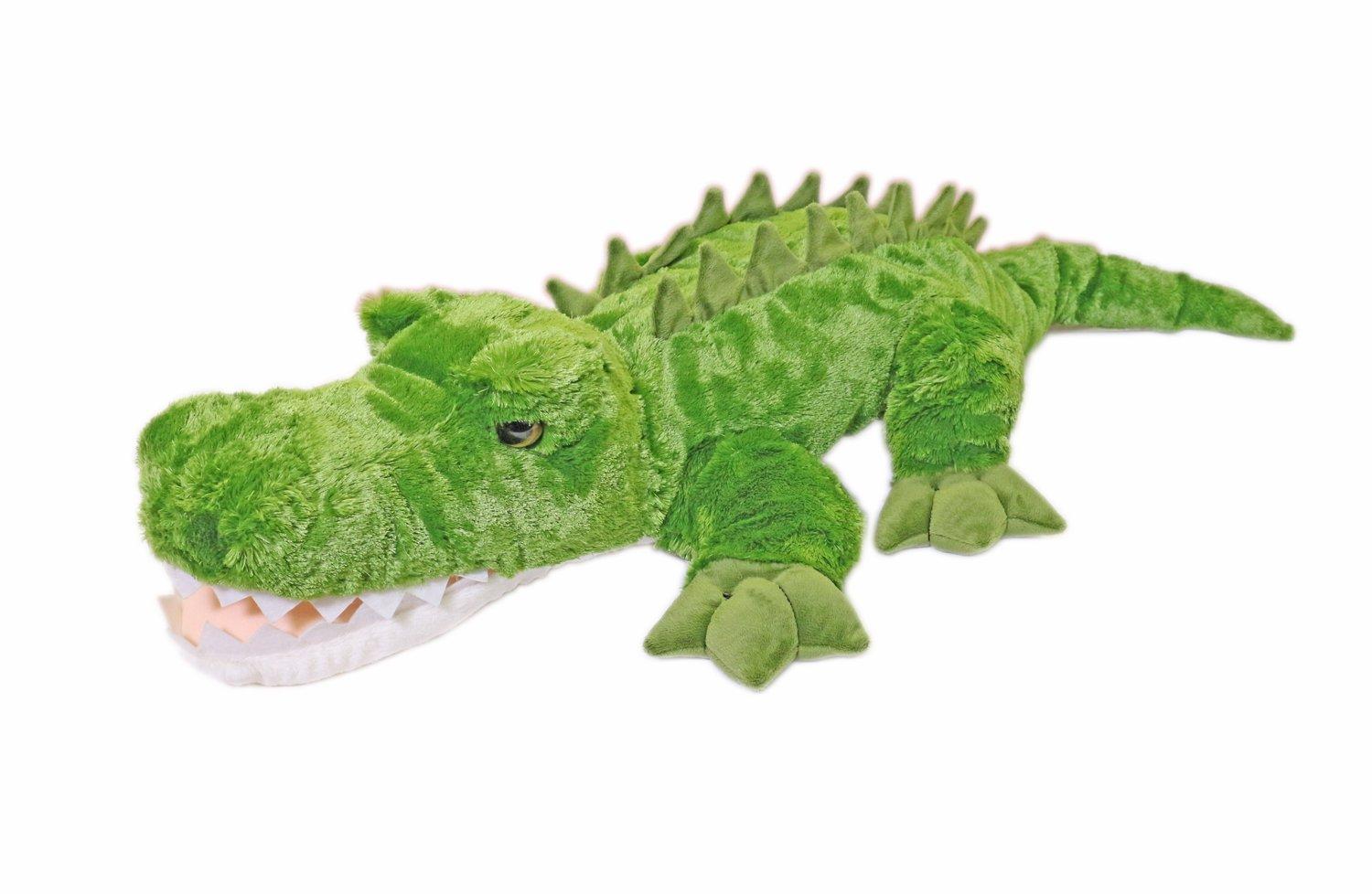 

Fluffy Crocodile LL Green