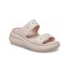 Crocs Classic Puff Thick Sole Slide Sandals Women Footwear Quartz-Pink 207670-6UR