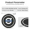 Car Coaster Water Cup Bottle Holder Anti-slip Pad Mat Silica Gel Waterproof For Volvo XC40 XC60 XC90 V60 V40 S90 S60 Accessories