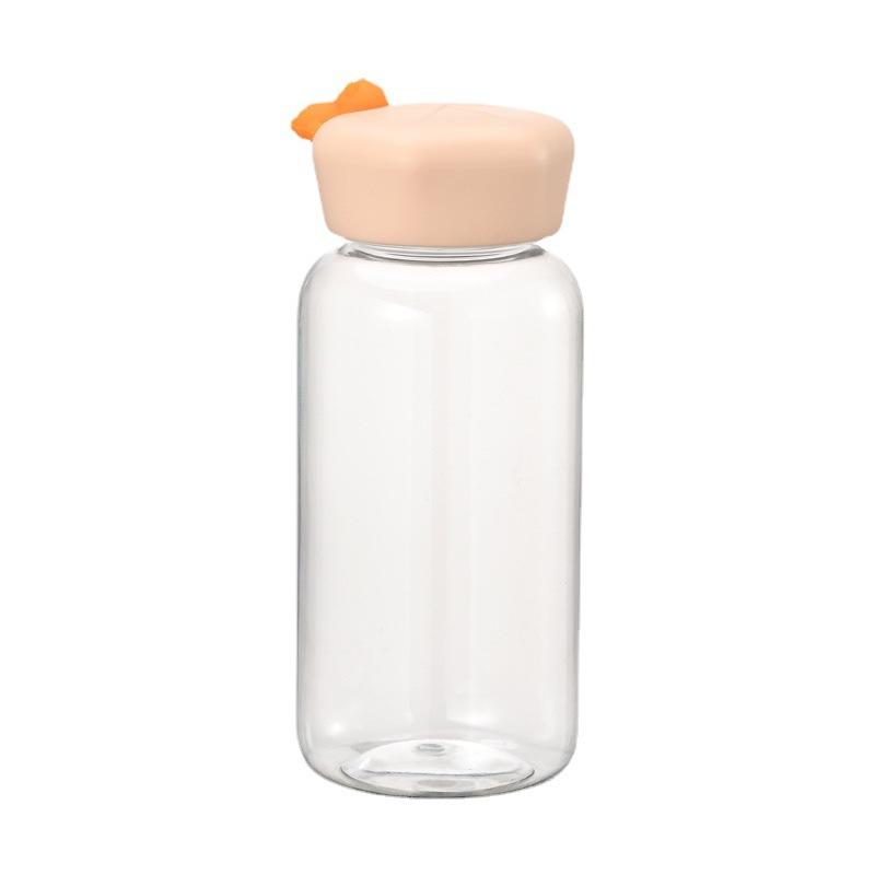 Water bottle cartoon fruit plastic cup sealed leak-proof with handle water cup high value student outdoor portable gift cup