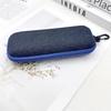 Fashion Denim Fabric Glasses Box Zipper Sunglasses Protection Container Eyeglasses Case Reading Glasses Organizer Carry Bag