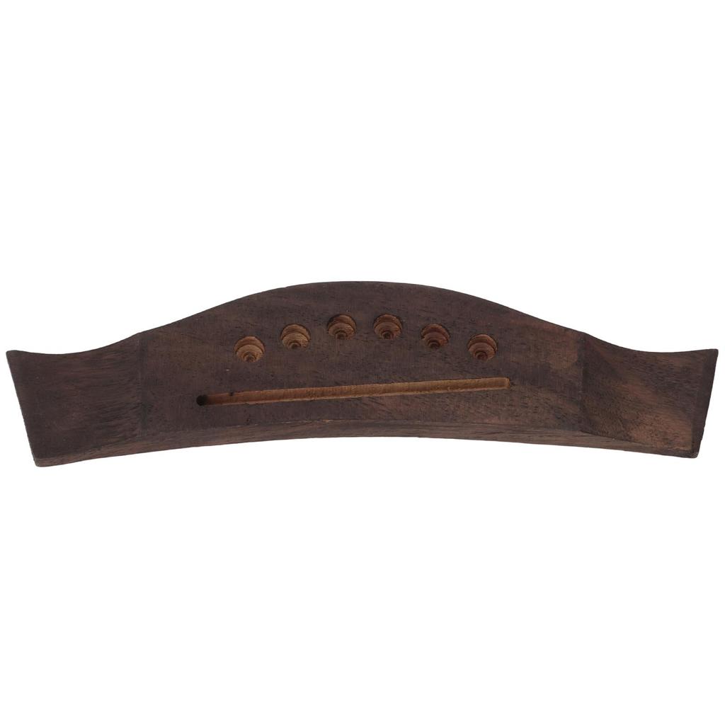 Acoustic Guitar Bridge Parts Replacement Accessories Rosewood Saddle Nut Pins Endpin Set