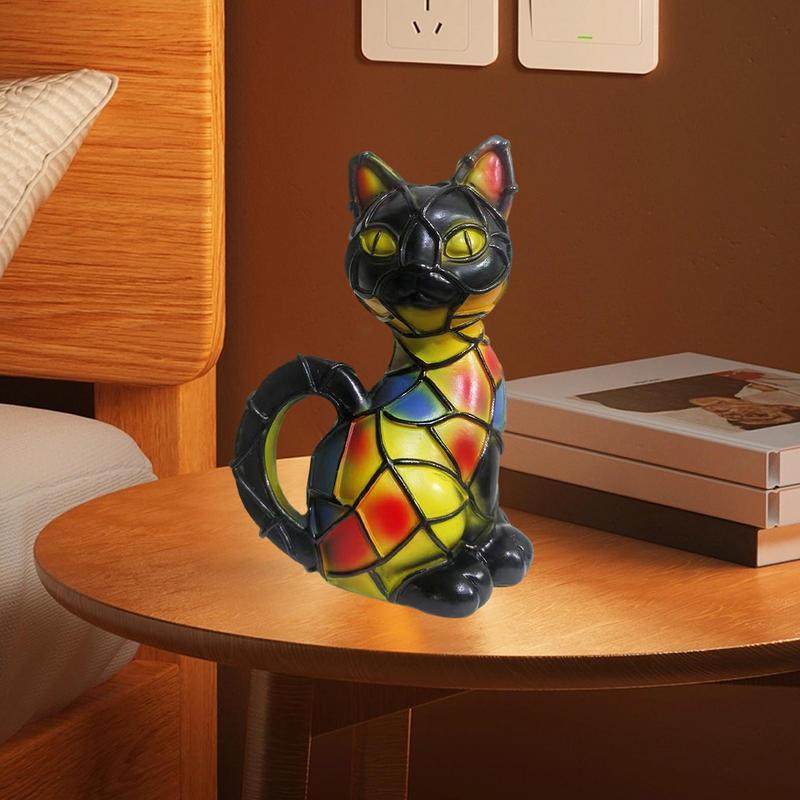 LED Resin Table Lamp Animal Series Bedside Night Light Home Ornaments for Living Room Bedroom Office Home Decorations