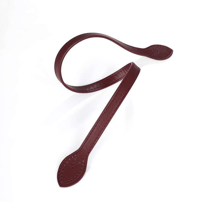 2pcs PU Leather Bag Strap Handbags Handles For Handbag DIY Handmade Woven Bag Belt Band Replacement Purse Strap Bag Accessories