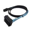 Mini SAS 36P SFF-8087 to SFF-8482 SAS 29+15P SATA Data Transmit Cable Cord Adapter Wire Converter for Server Computer Cable