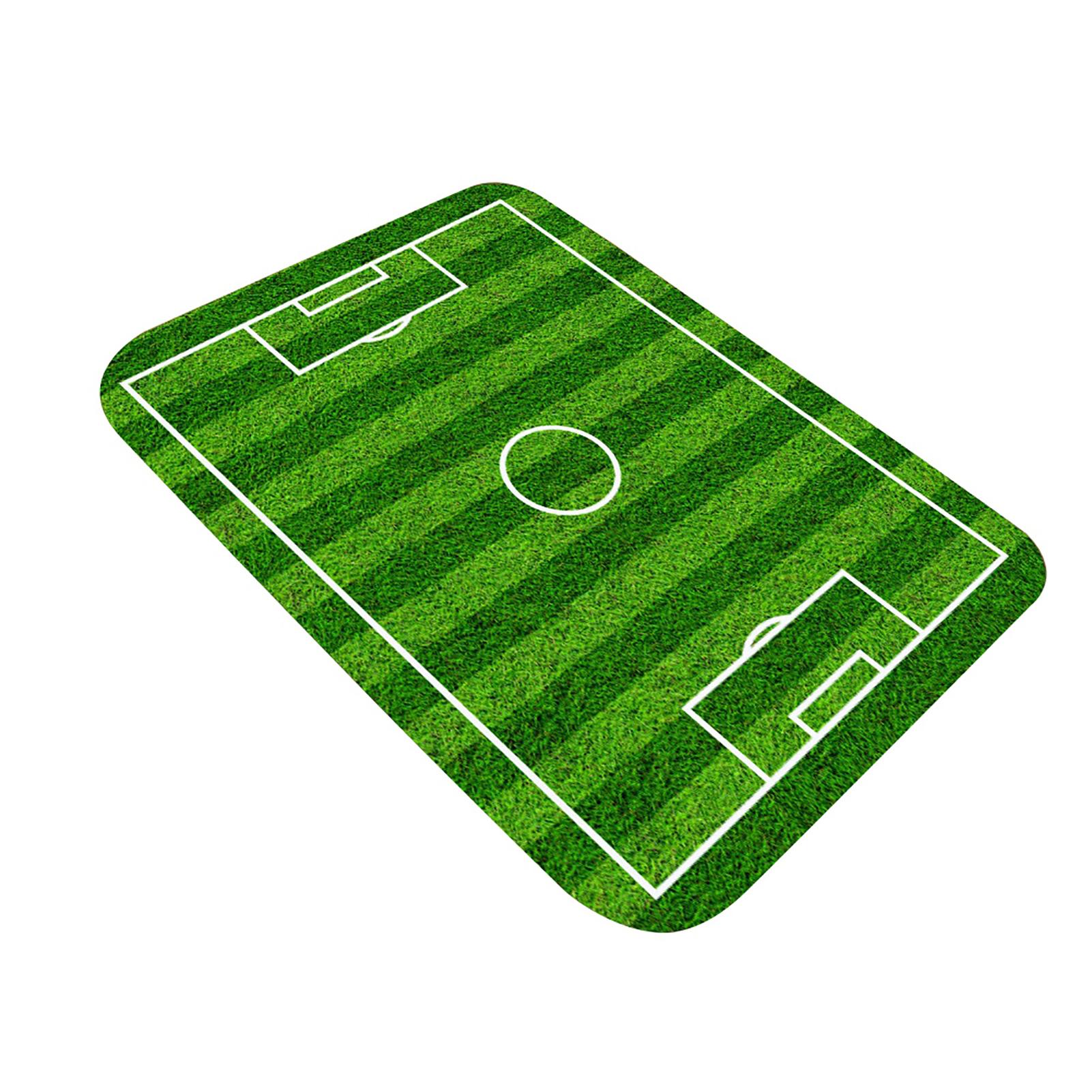 

Polyester Non slip Door Mat Foot Pad Bathroom Living Room Bedside Table (S)