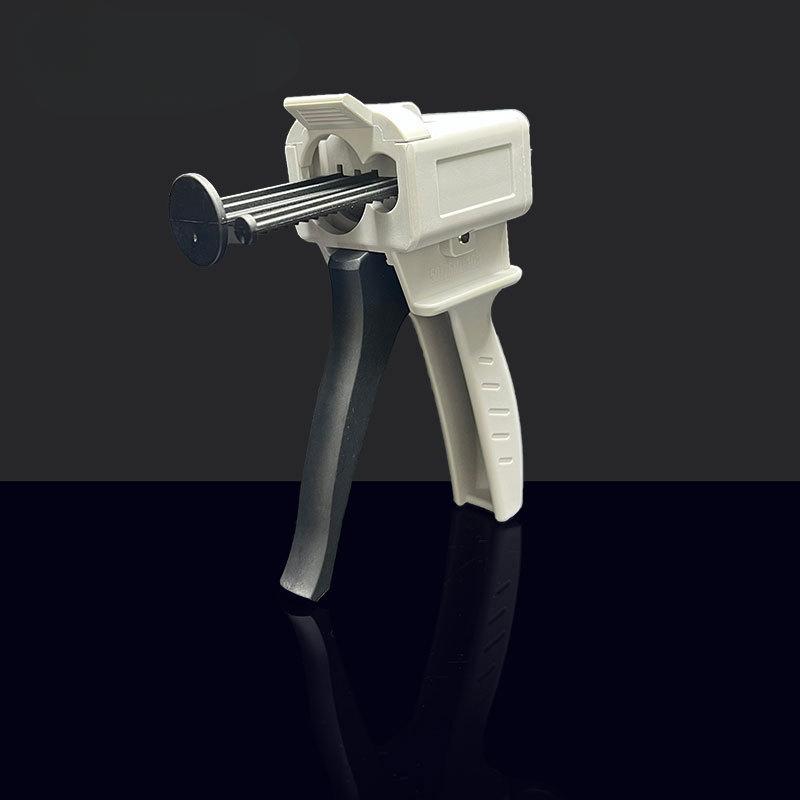 JAPI Industrial Grade Lightweight 50ml 10:1 Mixing Dispensing Dispenser Gun Two Component Adhesive Sealant Injection Cutting