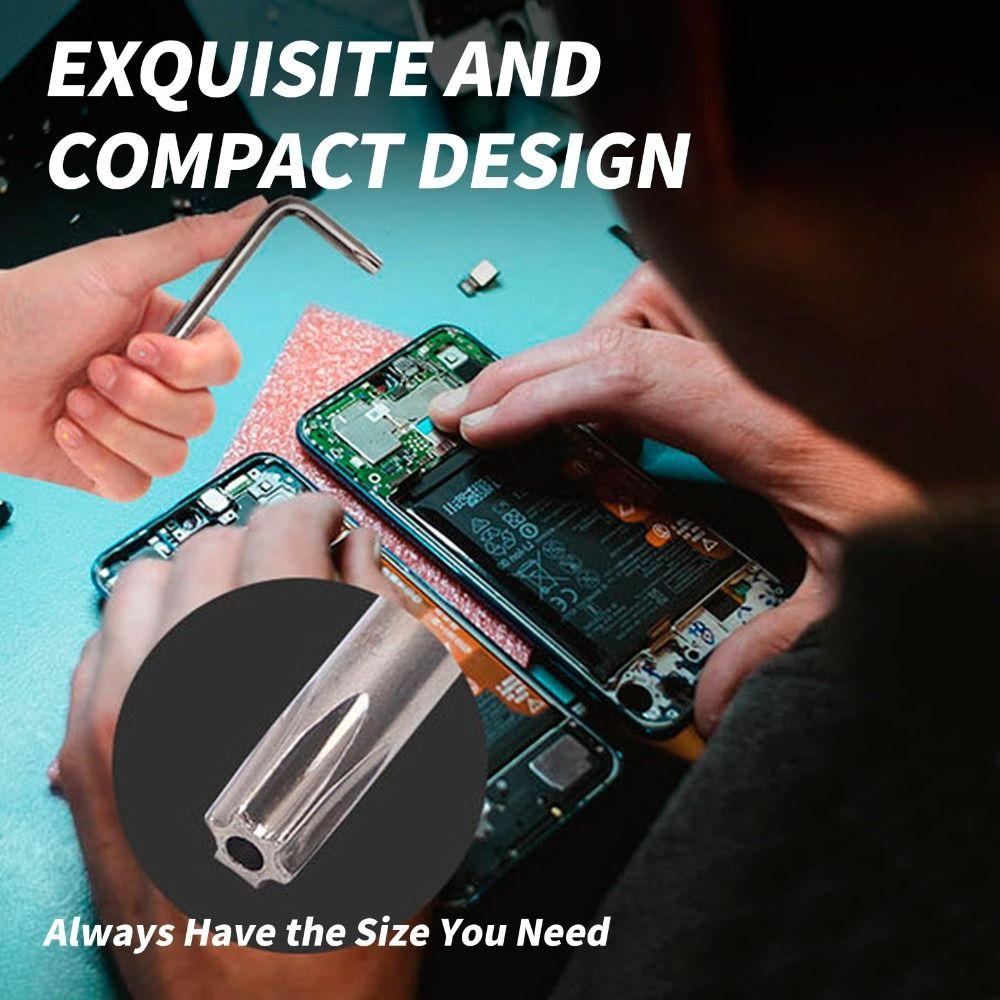 Portable Hex Torx Wrench Set T5 T7 T8 T9 T15 T20 Hex Key Durable L Type Screwdriver  Hand Tools