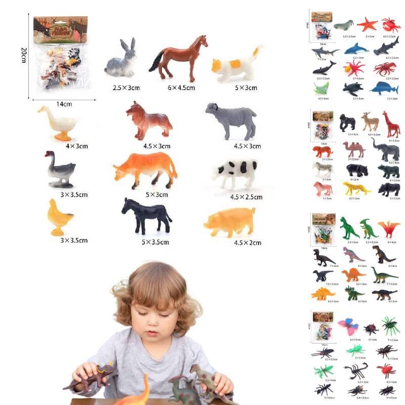 High-quality Pvc Dinosaur Toys Realistic Jurassic Creatures For Children