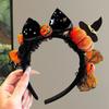 Ghost Witch Hat Headband Pumpkin Cone Hat Hair Hoop Halloween Party Hair Band  Photo Props