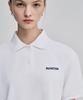 DUVETICA Le Sud (Light Ivory) (Women'S Short-Sleeve Collared T-Shirt)
