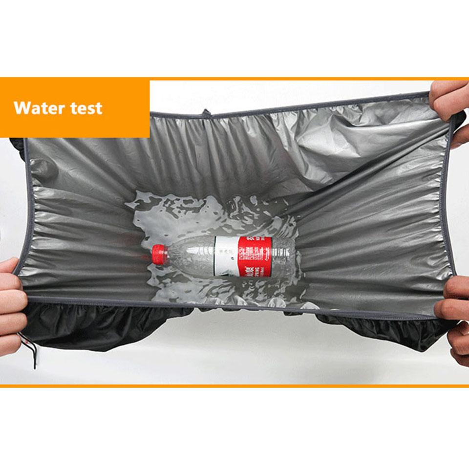 Gobygo Reflective Waterproof Backpack Rain Cover Safety Light Rain Cover Case Bag Hiking Sport Night Cycling Outdoor Camping