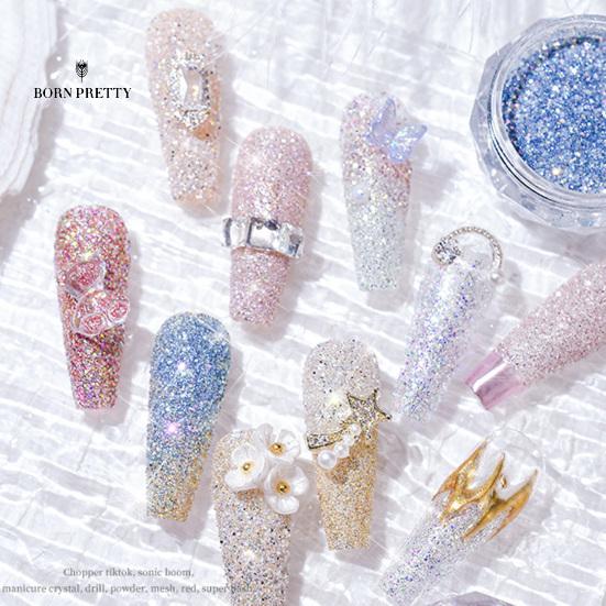 Beautiful Nail Pigment Nails Ornaments Powder Smooth Non-irritating Sparkling